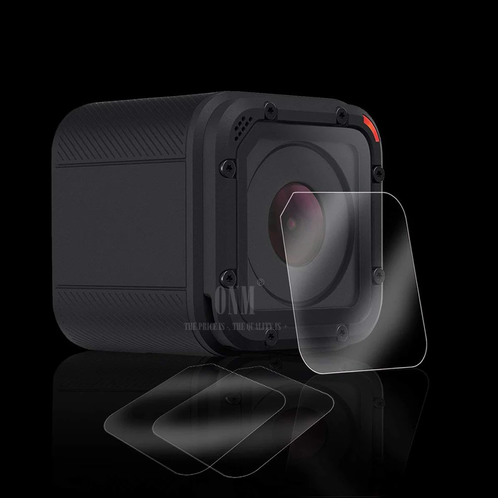 Tempered Glass Protector For Gopro Hero 4 Session Hero 5 Session Lens Scratch-Resistant Protective Film Go Pro Accessories