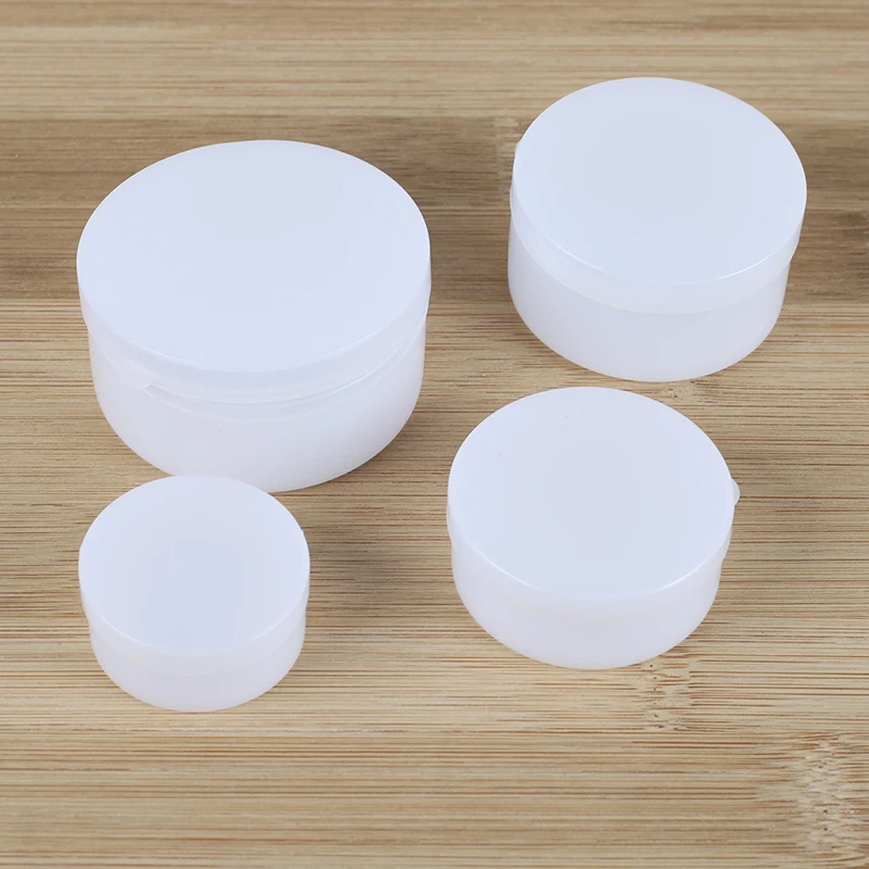 

5g 10g 20g 30g 50g 100g Clear PP Plastic Cream Jars Hair Wax Containers Empty Jars Cosmetic Container Small Eye Shadow Cream Pot