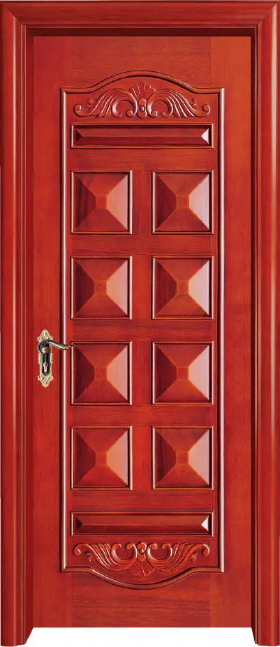 

Custom traditional doors solid oak wood doors contemporary single front door interior door available E-002