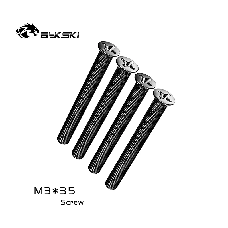 

Bykski M3x35/M3x30/M3x6 Water Cooling Radiator Mounting Screws,Water Cooling Fittings 12pcs/lot