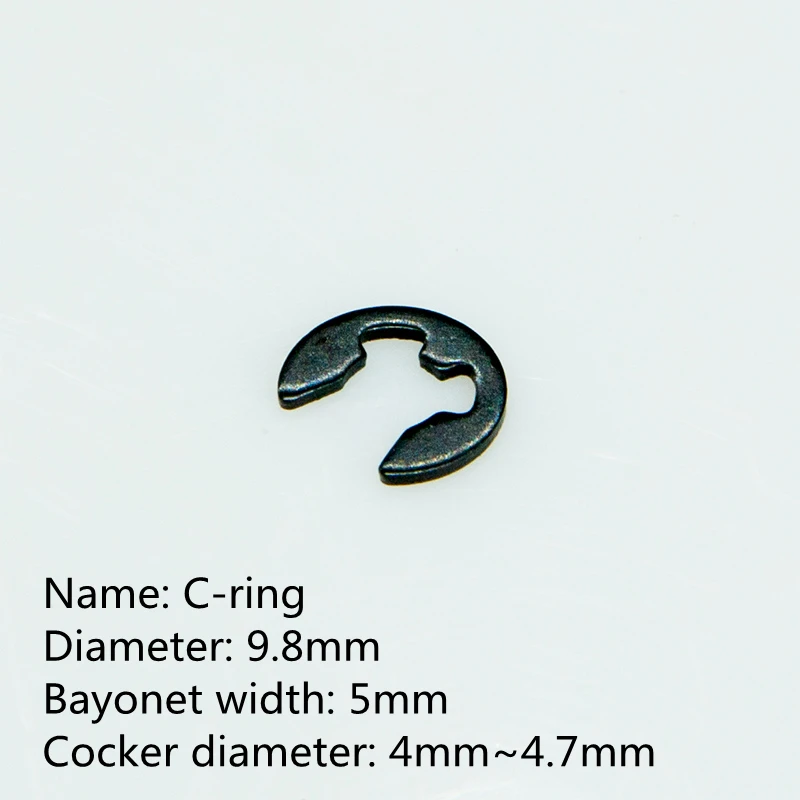 C-Ring Cnc Arbor อุปกรณ์ Snap แหวนเปิดแหวนยึด W-ประเภทความดันแผ่นเพลาวงแหวนปะเก็นหัวเข็มขัด