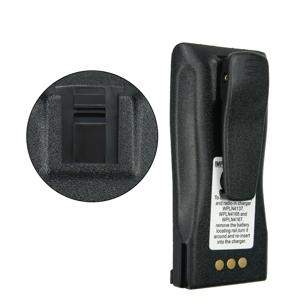 Clip ceinture pour Motorola Batterie Radio HLN8255 HLN8240 HLN9775 NNTN4496 NNTN4496AR NNTN4497 NTN4497BR NTN4497CR NNTN4851