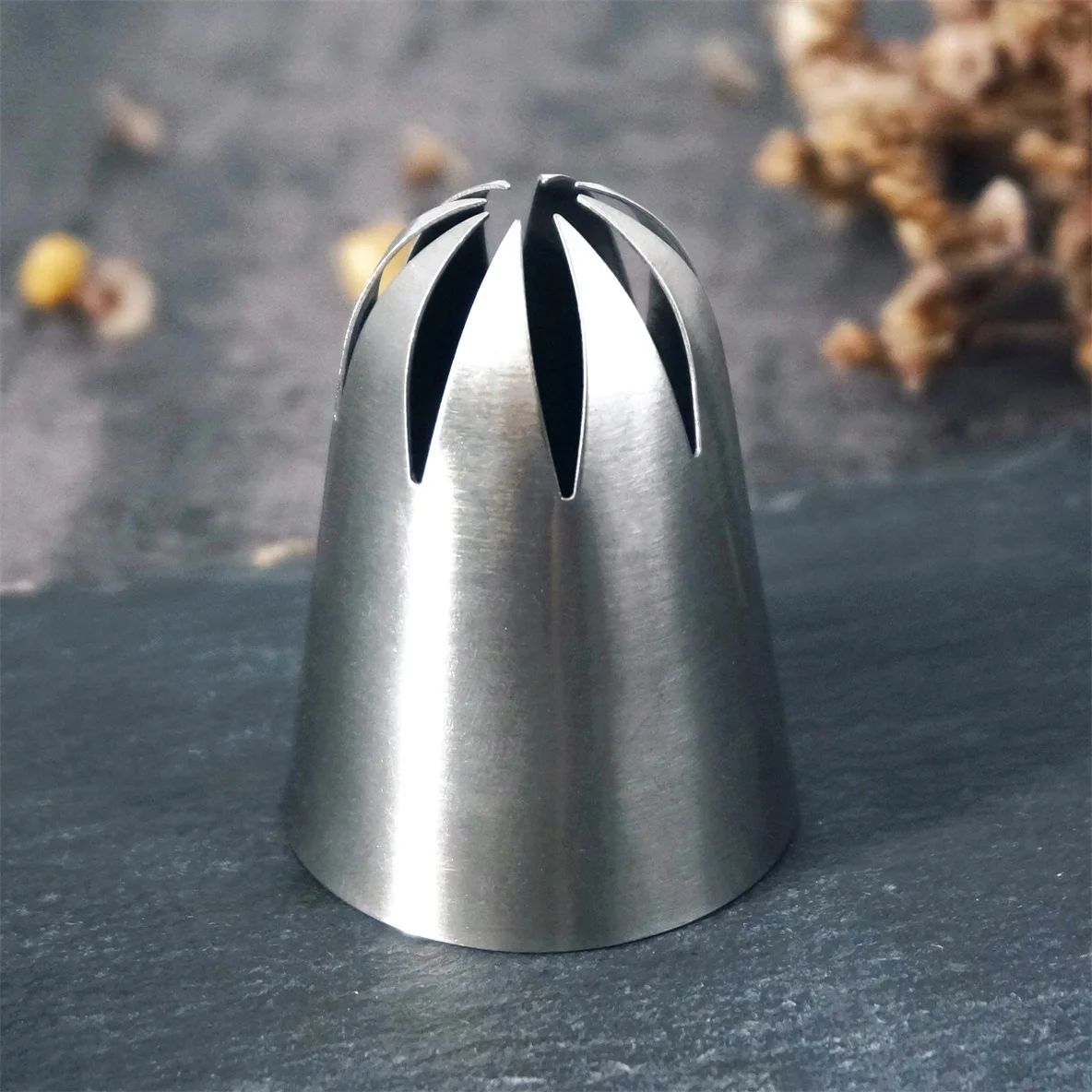 

#902 Large Size Piping Nozzle Close Star Cream Icing Tips Cake Fondant Decorating Tool Cupcake Decoration Stainless Steel