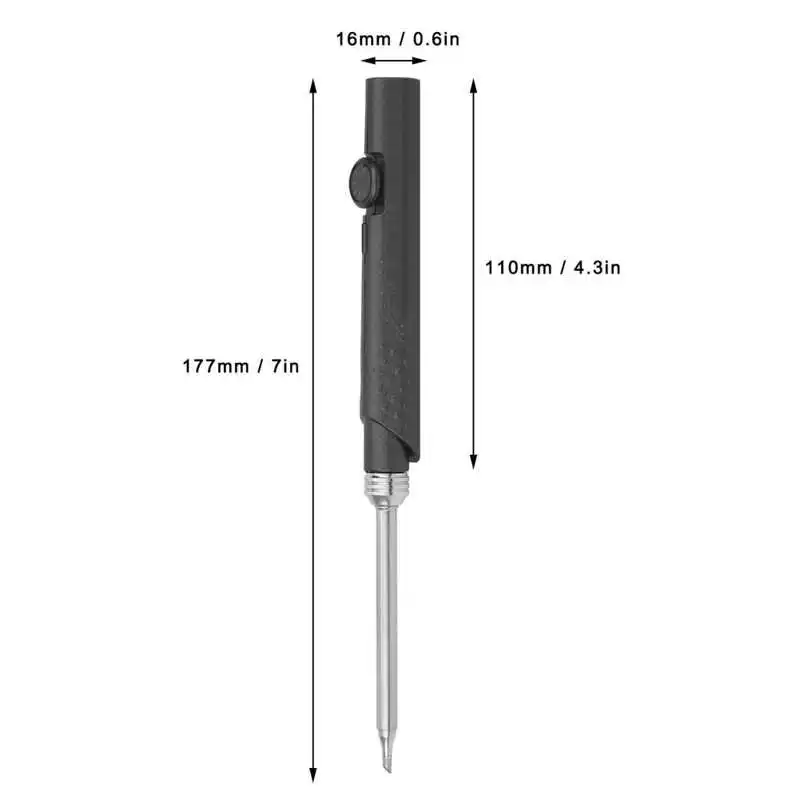 DC 12-24V SH72 65W Electric Soldering Iron Adjustable Temperature Portable Welding Tool With BC2 Head Light Weight