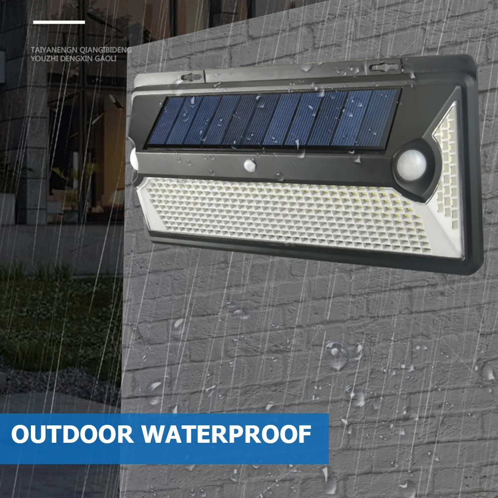 360/720 Led Solar Licht Zonlicht Buiten Waterdicht Straat Buitenmuur Lamp Pir Motion Sensor Nacht Beveiliging Tuin Verlichting