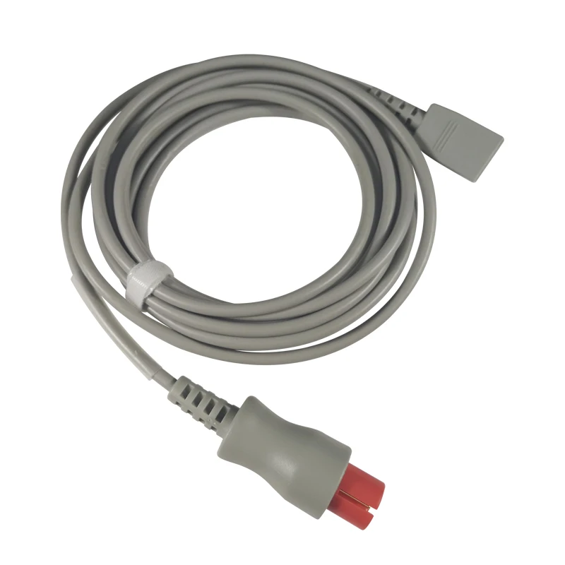 Invasive Blood Pressure Cable IBP Transducer Adapter Cable 6 Pin To Utah For Spacelabs Mindray Goldway Patient Monitor