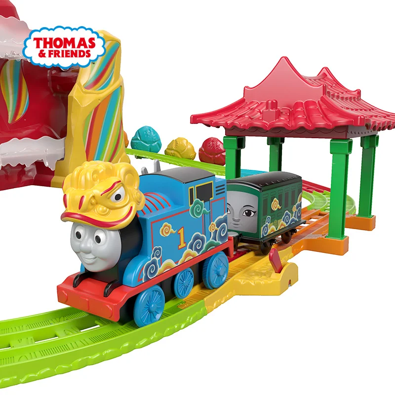 Original Thomas Rainbow Mountain Track Set The Movie Series Train Boys Trackmaster New Toys for Kids Educational Playset 2019