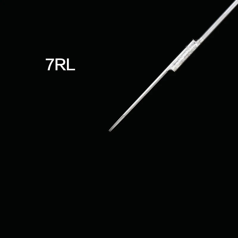 Профессиональные иглы для тату 3/5/7/9RL, сортированные стерилизованные игл, стальные одноразовые иглы для перманентного макияжа, 5 шт.