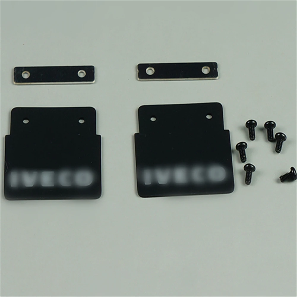 

2pcs/set Front Mudguard Fender Protective Plate for 1/14 IVECO RC Car Upgrade Parts