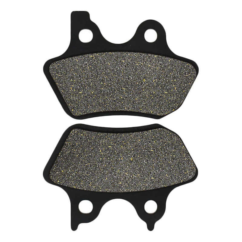 Cyleto Motorcycle Front Rear Brake Pads For Harley Dyna Super Wild Glide FXDX FXDWG Low Rider FXDL FXDXT FXDS Sportster XL1200S