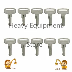 10pcs key for Wacker Neuson Roller Heavy Equip 160431, 6896,Landpride Zero Mwr160431 free shipping