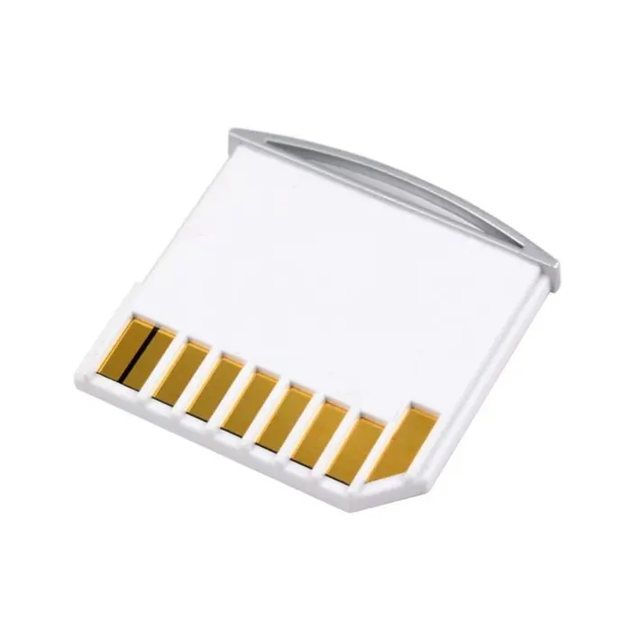 Jinpincable White Color Micro SD TF to SD Card Kit Mini Adaptor for Extra Storage Macbook Air / Pro / Retina