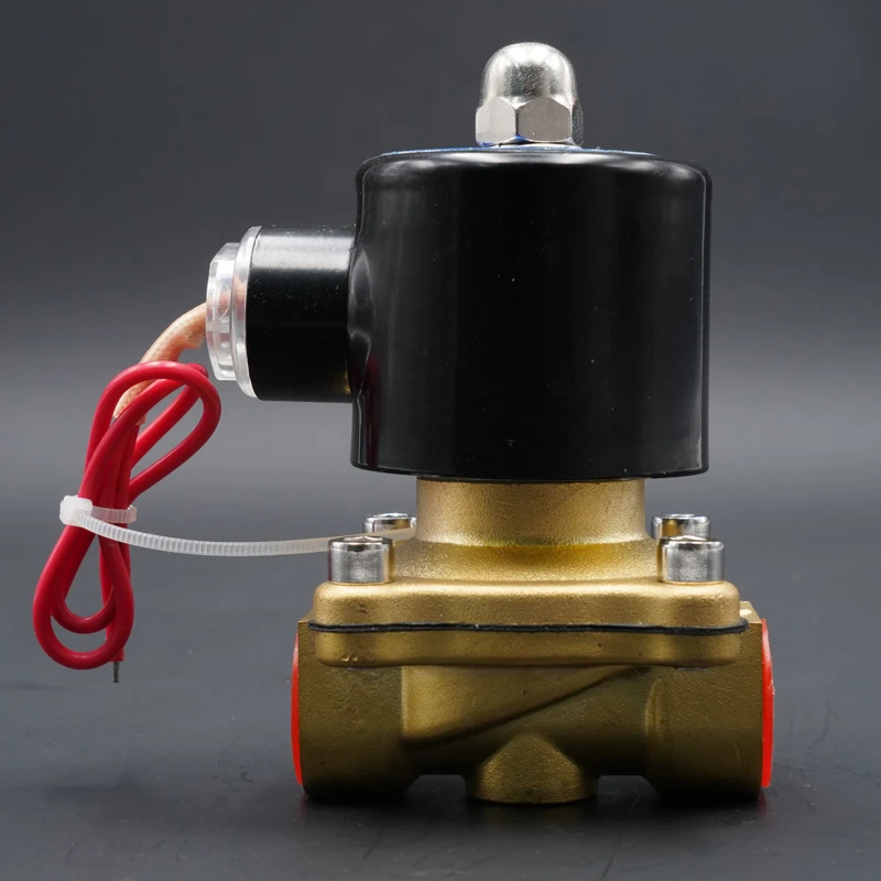 Válvula Solenoide de latón G1/4 \