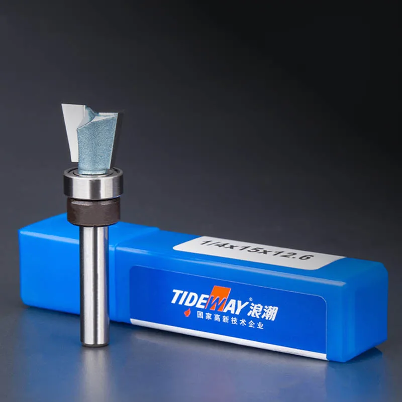 Imagem -06 - Tideway Aço de Carboneto de Tungstênio Dovetail Peças para Fresa em Cauda de Andorinha com Rolamento Dovetail Fresa para Trabalhar Madeira Tamanhos