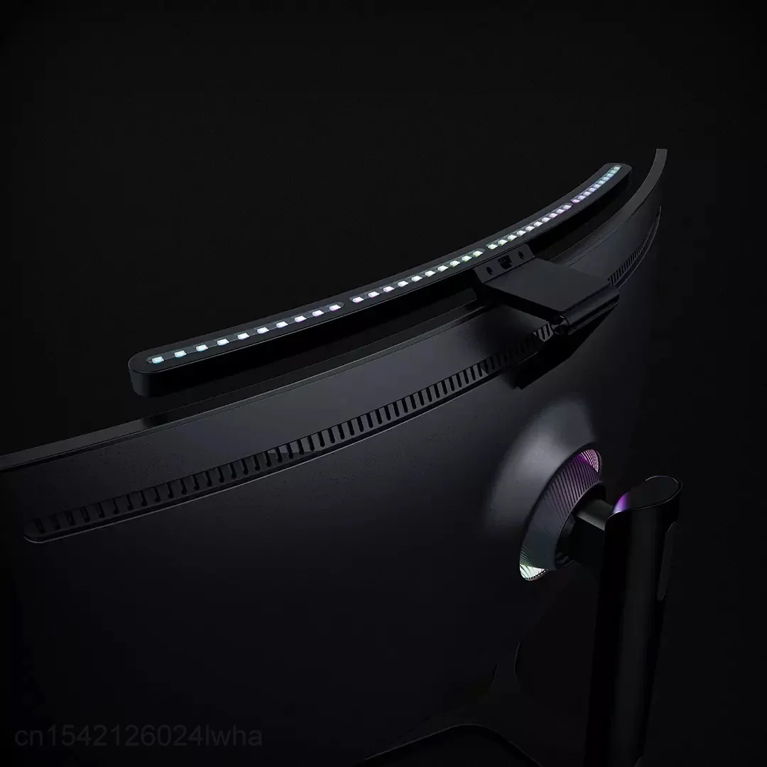 شاومي LYMAX مصباح طاولة للكمبيوتر شاشة منحنية رصد يعتم العين الرعاية مكتب مصباح الألعاب شنق ضوء الموسيقى الحساسة للصوت