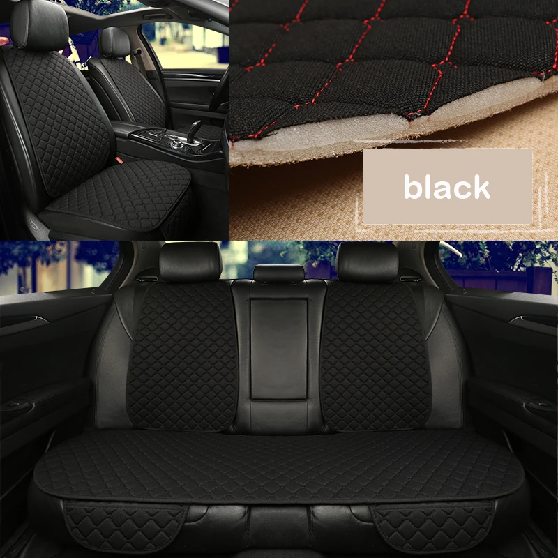 Linen Car Seat Cover Seat Cushion for Mercedes GLA GLC GLE GLK GLS CLK SLC SL ML-Class GL-Class V Class G Class CAR Accessories