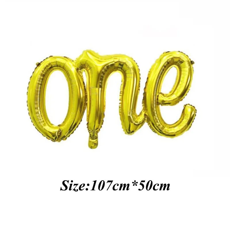 Conjoined letters Foil balloons one Boy Girl Gender Reveal Balloon Birthday Party Decor Kids baby shower Inflatable air globals