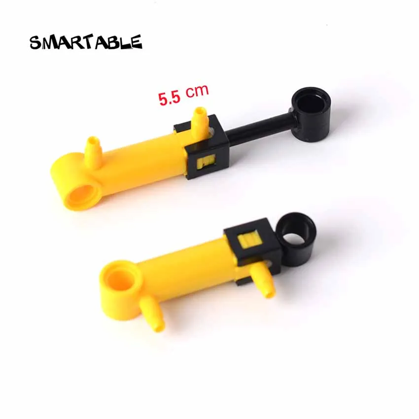 Smartable Technical Pneumatic Pump 1x5 V2 Building Block MOC Parts Toys For Kids Educational Compatible 19475c01 2pcs/lot