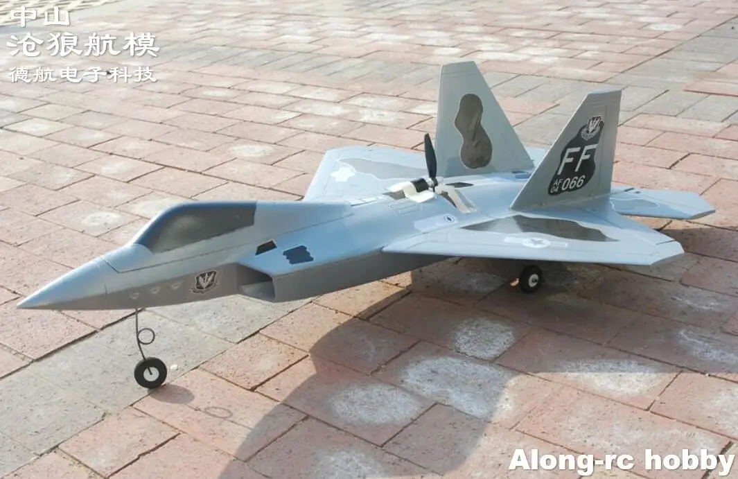 F22 Power System Mutual Conversion Version 720mm Wingspan F-22 Raptor 64mm EDF Plane or Pusher EPO RC Plane Aircraft RC Model