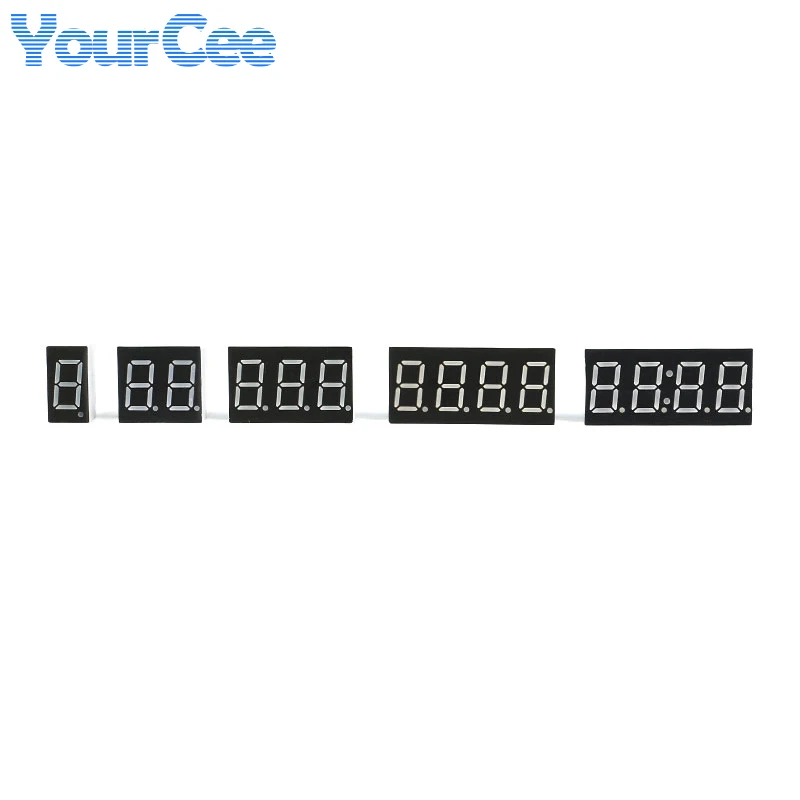 2 sztuki 0.8 calowy wyświetlacz LED 7 Segment 0.8 \