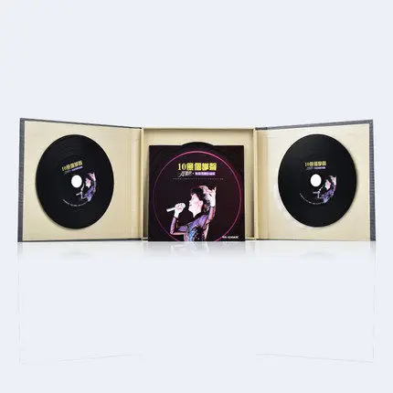 Coffret de 3 disques de musique pop classique, Teresa Teng, album de chanteuse chinoise, collection de chansons, disques vinyles, LPCD, 12cm