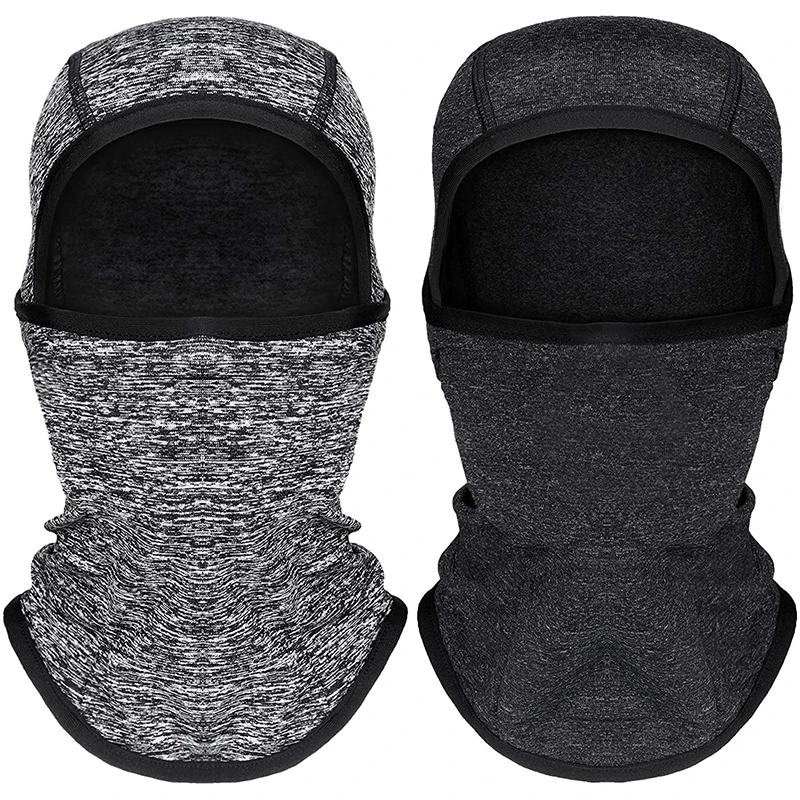 Kids Balaclava Windproof Ski Face Covering for Cold Weather Children Fleece Cycling Neck Warmer with Helmet Liner Hood Boys