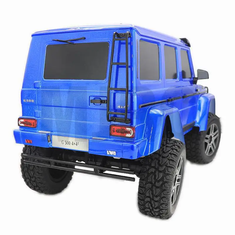 For Trax TRX-4 G500 G63 metal CNC aluminum alloy front bumper rear bumper simulation climbing car decoration stairs