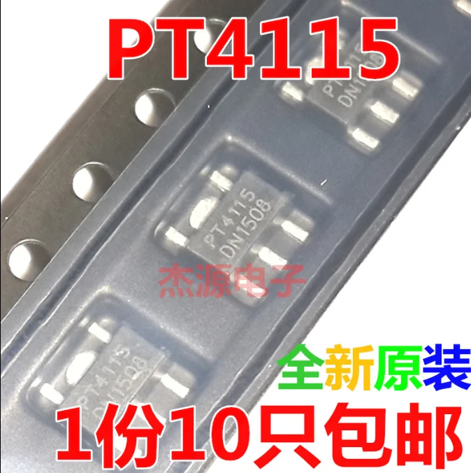 Mxy The LED driver chip PT4115 SOT-89 10PCS/LOT