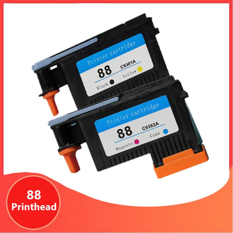 Compatible for hp88 print head for HP 88 printhead C9381A C9382A PRO K550 K8600 K8500 K5300 K5400 L7380 L7580 L7590 printer