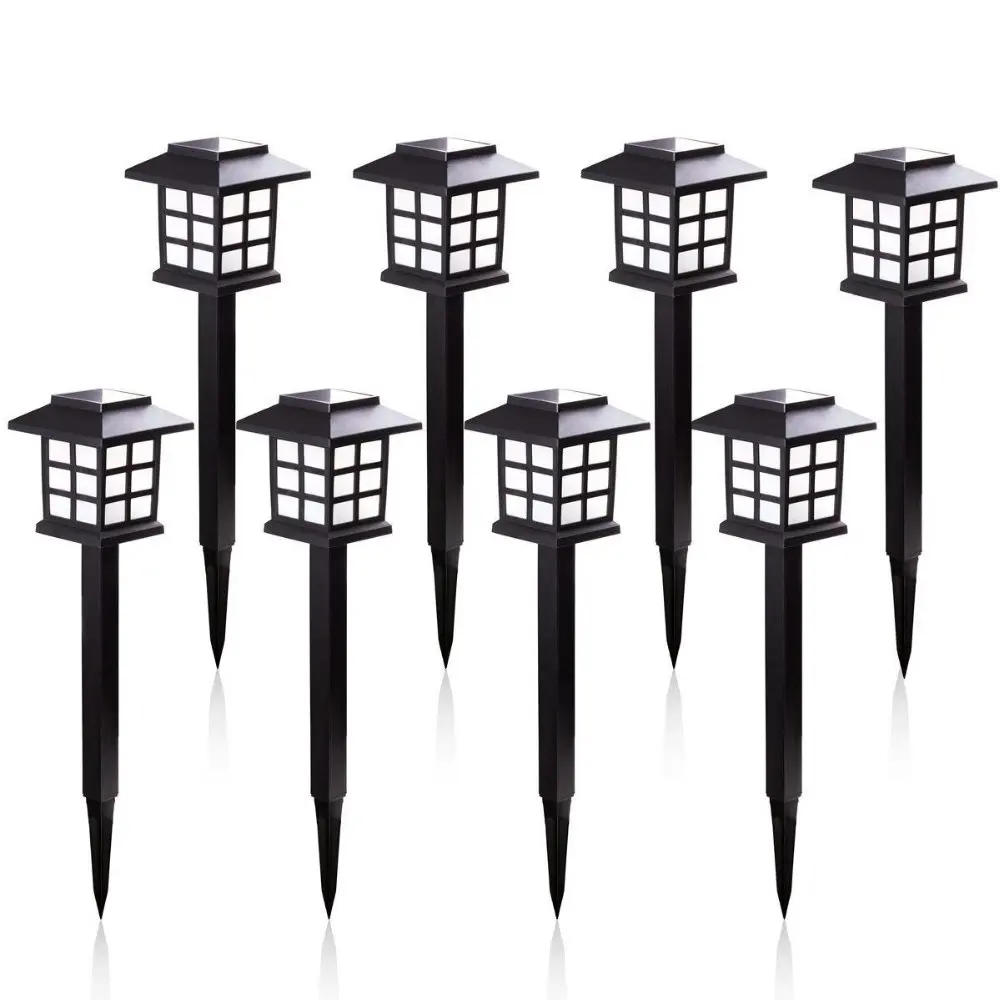 

8pcs/lot led Outdoor Solar Pathway lamp Waterproof Solar Lights for Garden/Landscape/Path/Yard/Patio/Driveway/Walkway