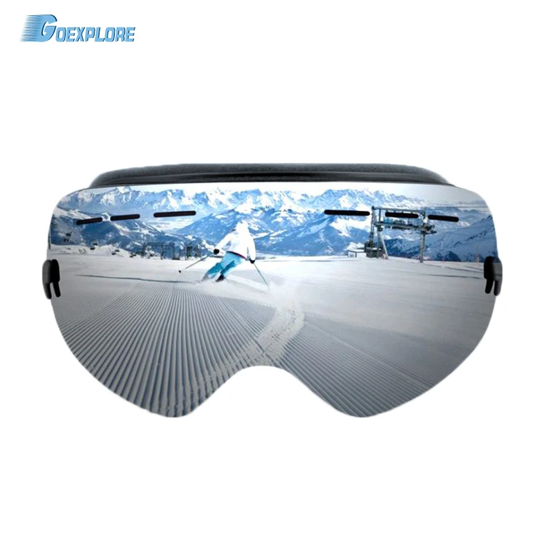 Goexplore brand professional ski goggles double layers lens anti-fog UV400 ski glasses skiing men women snow goggles