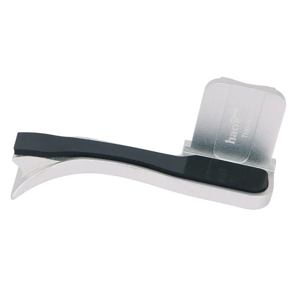 Metal Hot Shoe Thumb Up Rest Hand Grip for Leica M Typ240 M240 , M-P Typ 240 M240P , M Type262 M262 , M-D Type 262 Camera Silver