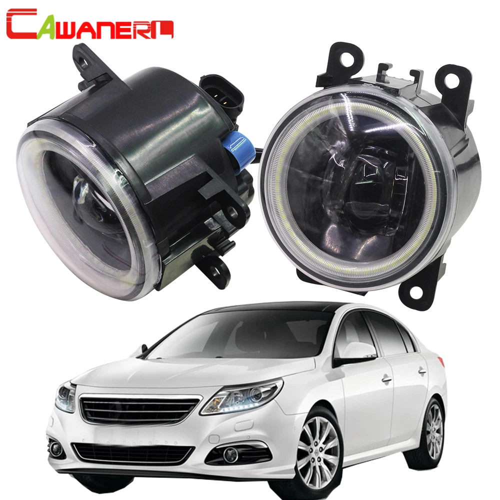 

Cawanerl For Renault Latitude Saloon L70 2011 2012 2013 2014 2015 Car LED Bulb Fog Light Angel Eye Daytime Running Light DRL 12V