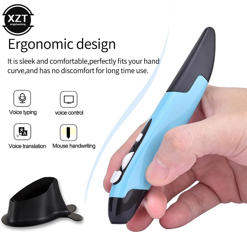 2.4G اللاسلكية USB مقدم بصري القلم الماوس قابل للتعديل 1600 ديسيبل متوحد الخواص 4 مفتاح مريح الفئران الصغيرة للكمبيوتر اللوحي الكمبيوتر المحمول صندوق التلفزيون الذكي