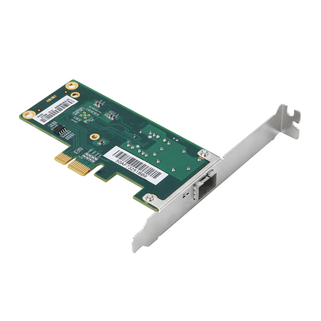DIEWU TXA026 PCI Express 1x Gigabit Fiber Network Lan Card w/ Single SFP Port 10/100/1000Mbps Ethernet Controller for Desktop PC