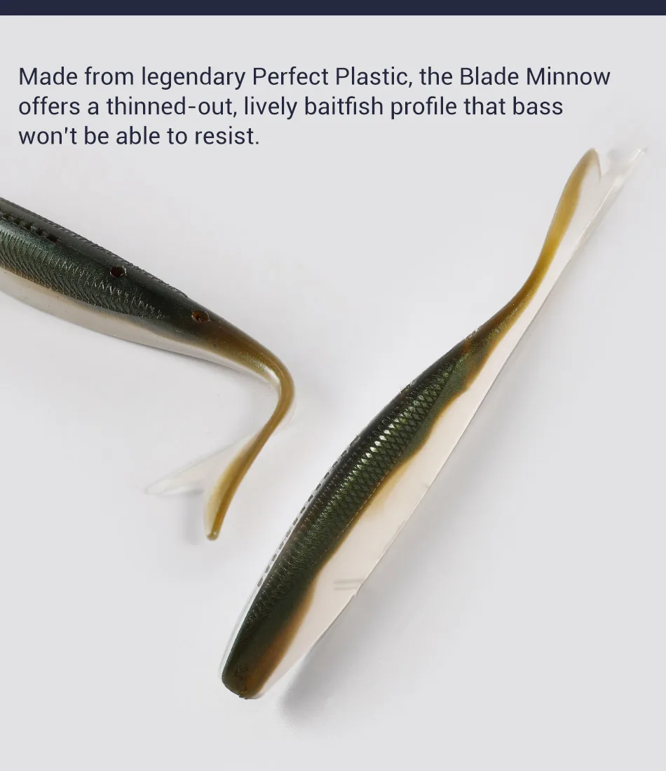 NOEBY Weicher Köder Klinge Minnow 9 cm 11 cm Easy Shiner Silikon Künstliche Weiche Köder Wobbler Stick Shad Köder angelgerät Pesca – Detail 4