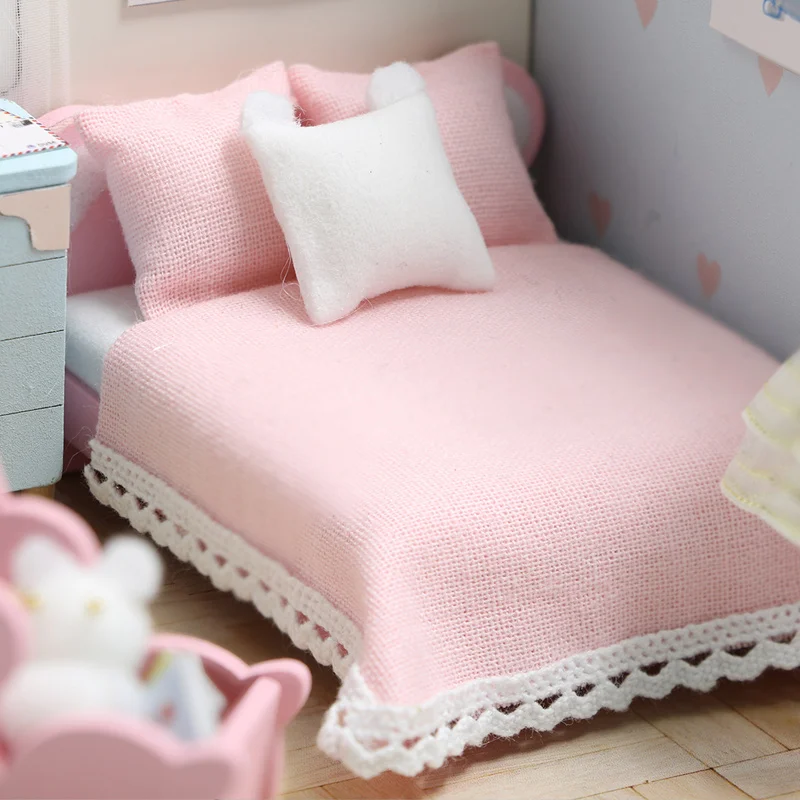 Regalos navideños Regalos de aniversario para amigos Juguetes de construcción Casa construida a mano Decoraciones cálidas para tiempo libre