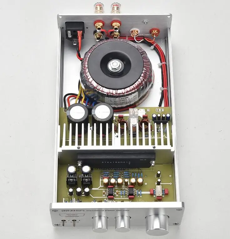 2021 Bluetooth 5.0 Mới Hifi Sốt Dual Bộ Khuếch Đại Công Suất Sanyo Dày Phim Tk4196mk10 Amp