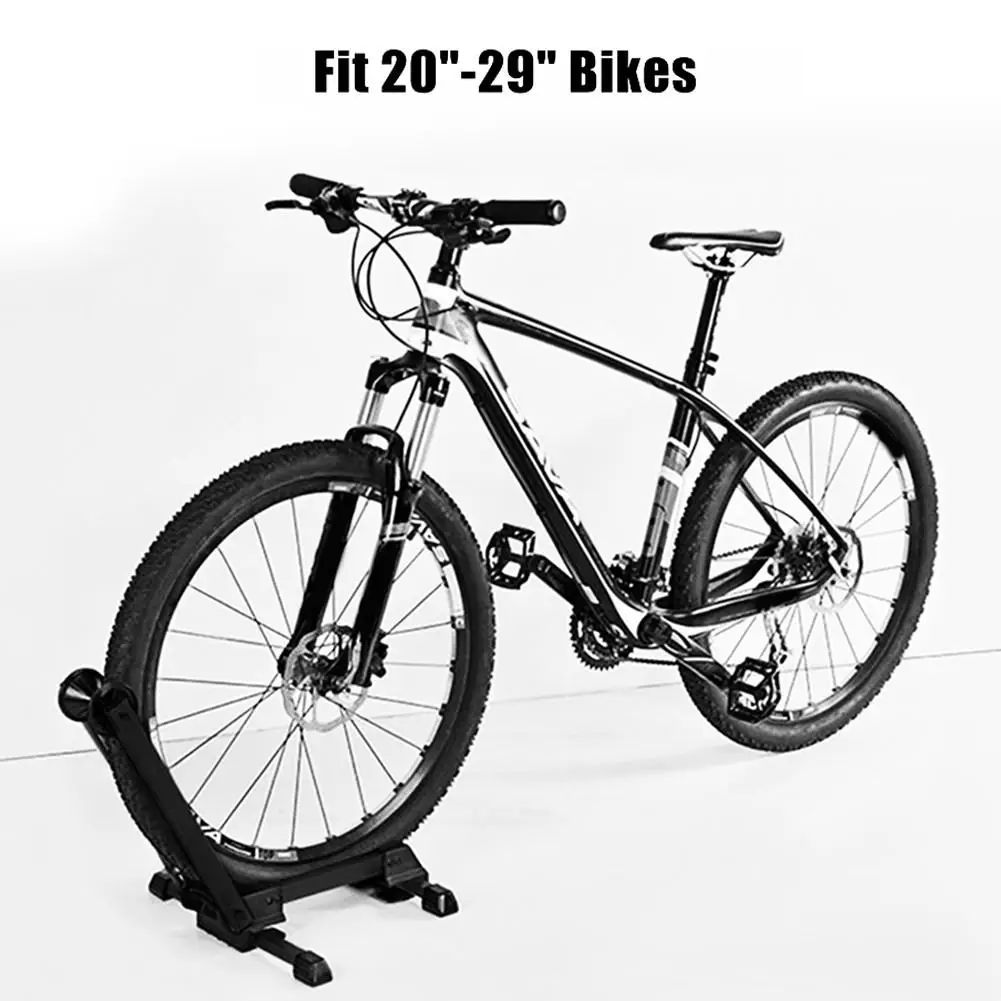 Floor Bike Stand Bicycle Storage Rack Foldable Adjustable Parking Rack Cycling Mountain Bike Holder Bicycle Accessories