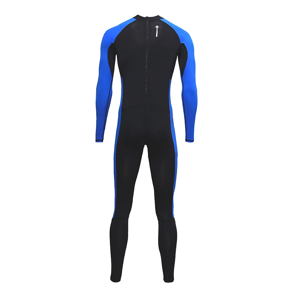 Lycra Wetsuit Men Surfing Rash Guards Snorkeling suit Long sleeve Back zipper Full Body Skin Diving Suit Anti-Jellyfish swimwear