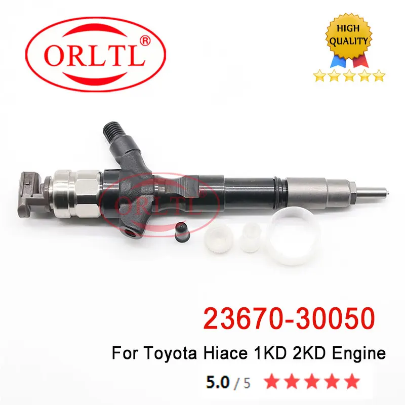 

ORLTL Diesel Fuel Injector 23670-30050 23670 30050 Auto Engine Parts 2367030050 For Toyota Hiace 1KD 2KD