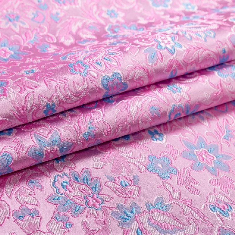 Fashion dress fabric brocade jacquard pattern fabrics for DIY material for patchwork sewing cheongsam and kimono