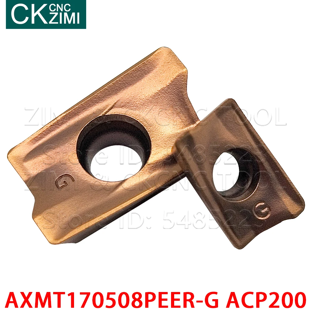 AXMT AXMT123508PEER-G ACP200 AXMT170508PEER-G ACP200 Carbide Lắp Xay Miếng Dụng Cụ Tiện CNC Indexable Kim Loại Tiện Dụng Cụ