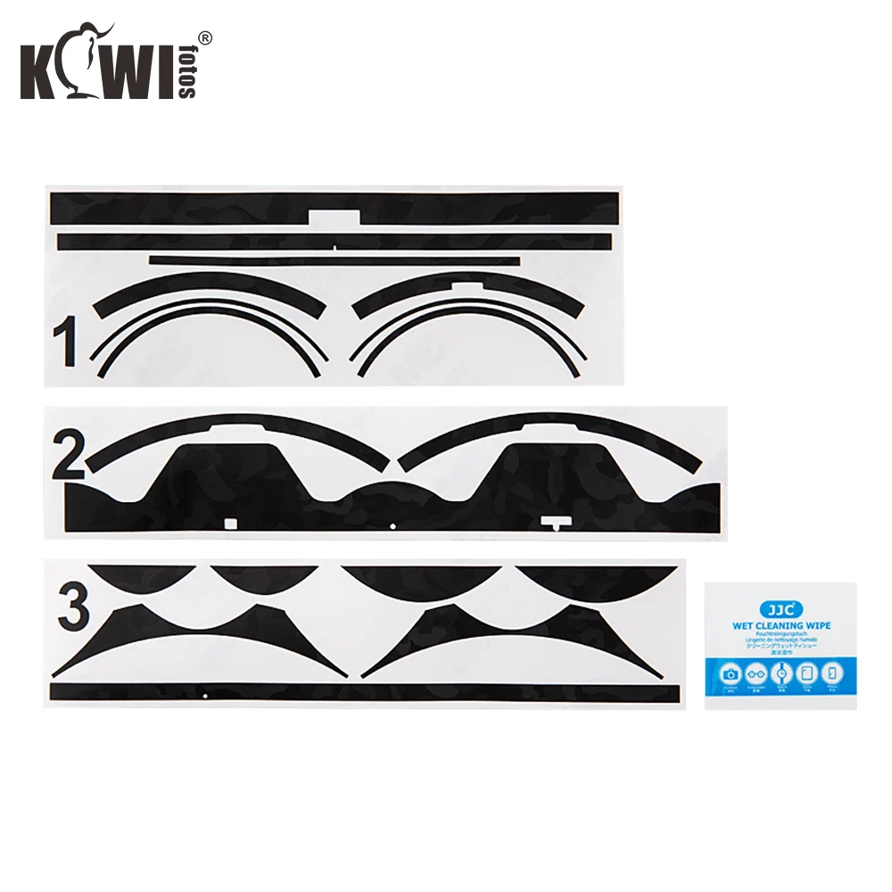 Película protectora de lente antiarañazos para cámara FUJINON XF16mm F1.4 R WR, Protector de lente LH-XF16 FUJIFILM, piel 3M Stikcer Shadow, color negro