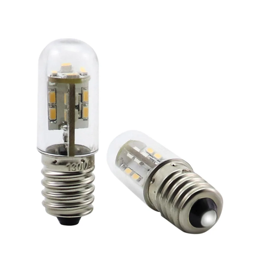 2W E14 Led Bulb 12V 24V 60VAC 120VAC 220VAC Night Light Spotlight Corn Pendant Fridge Refrigerator Lamp Pack of 5