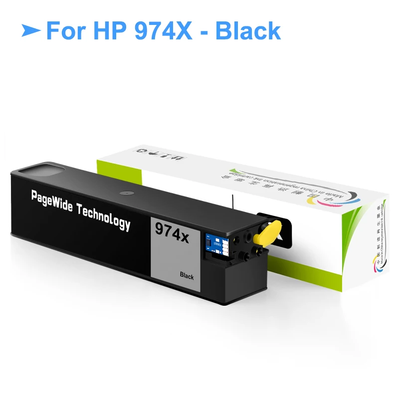 Cartucho de tinta Compatible con HP 974 974X 974XL, tinta pigmentada 352dw 377dw 452dn 452dw 477dn 477dw 552dw, marca de terceros