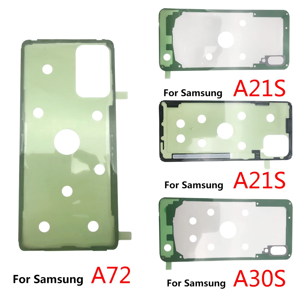 2Pcs Adhesive Sticker Back Housing Battery Cover Tape Waterproof For Samsung A20 A30 A50 A70 A20s A21s A30s A51 A71 A32 A52 A72