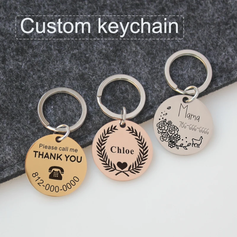 Personalized Heart Photo Keychain, Cat Photography Keychain, Birthday Gift, Keepsake, Memory Dog Keychain