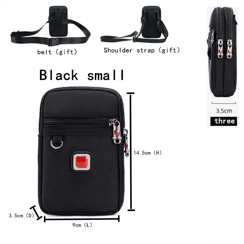 Black Small three
