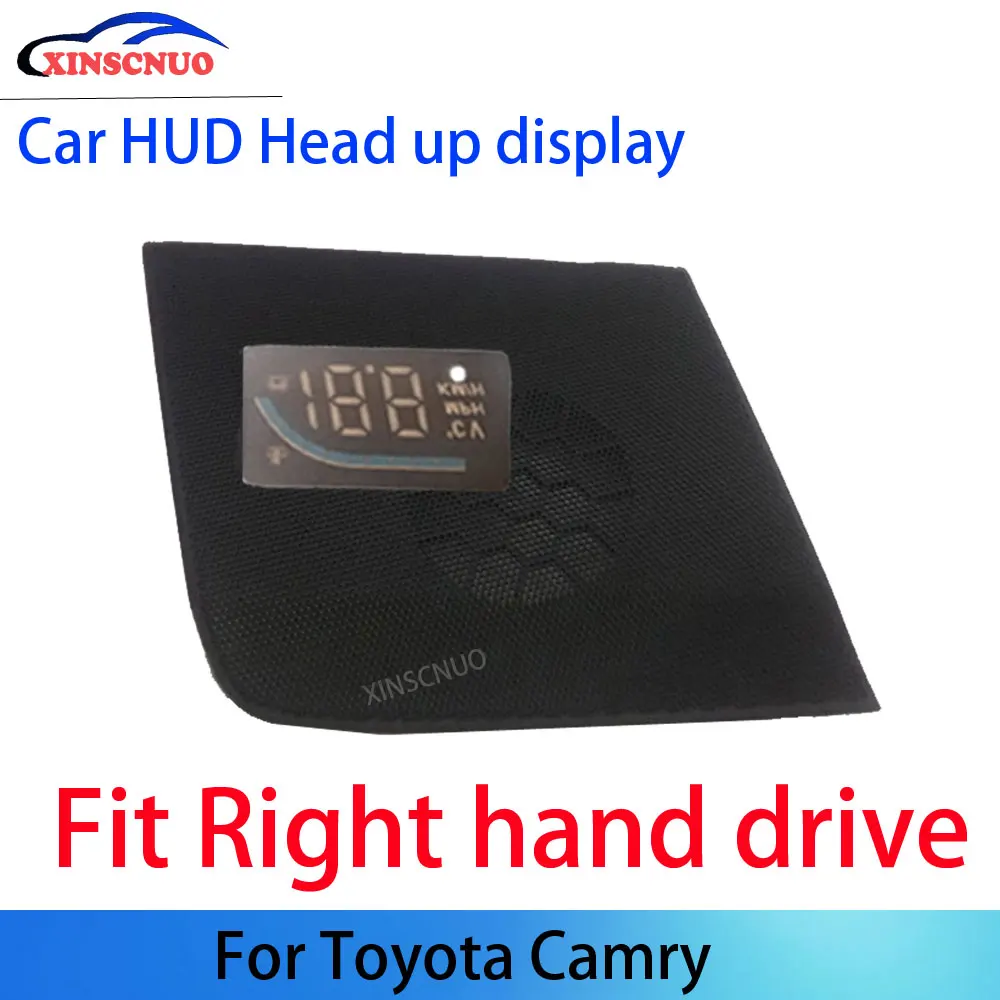 Car Electronic HUD Head Up Display For Toyota Camry Right Hand Drive 2006-2017 Speedometer Projector